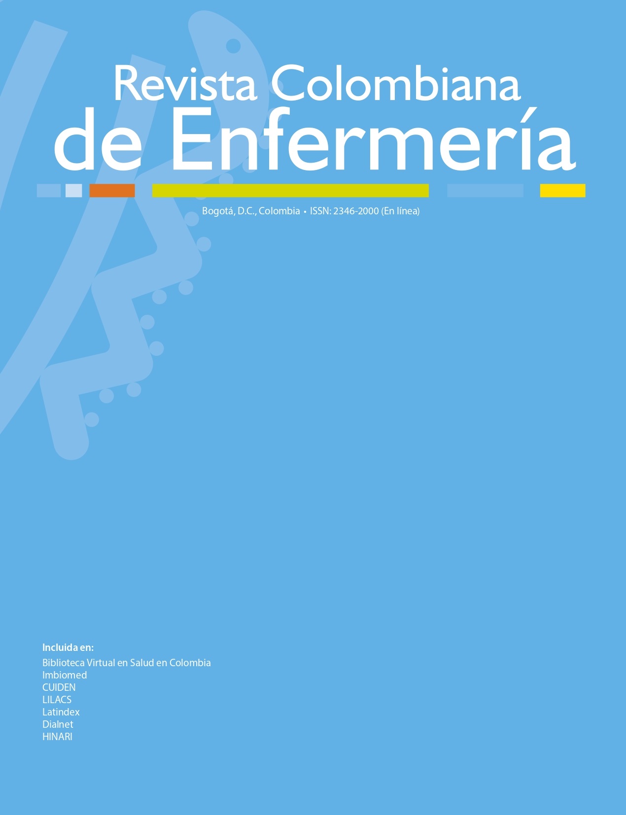 					Ver Vol. 18 Núm. 3 (2019): Revista Colombiana de Enfermería
				