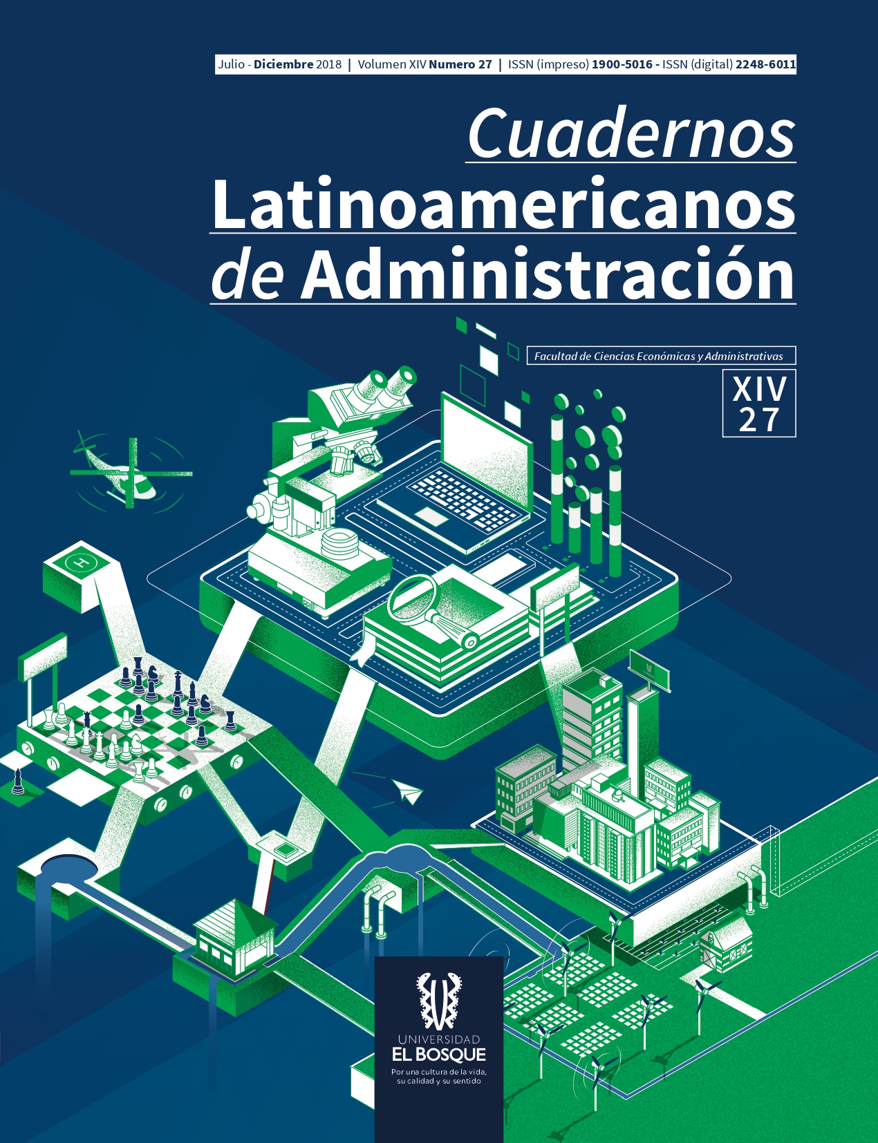 					Ver Vol. 14 Núm. 27 (2018): Cuadernos Latinoamericanos de Administración
				