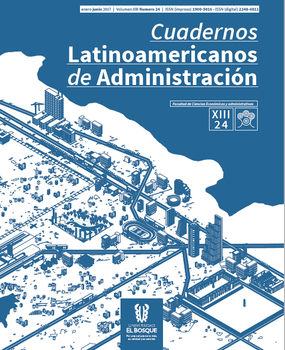 					Ver Vol. 17 Núm. 32 (2021): Cuadernos Latinoamericanos de Administración
				
