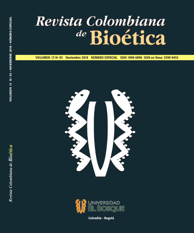 					Ver Vol. 13 Núm. 3 (2018): Número Especial Revista Colombiana de Bioética 13(E)
				