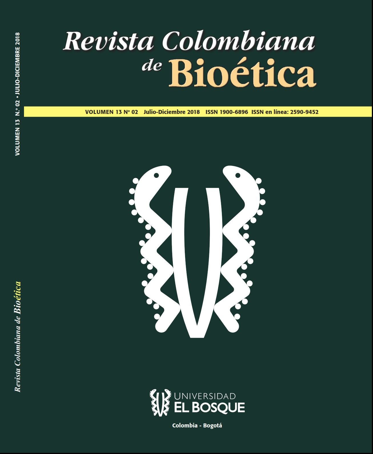 					View Vol. 13 No. 2 (2018): Revista Colombiana de Bioética 13(2)
				